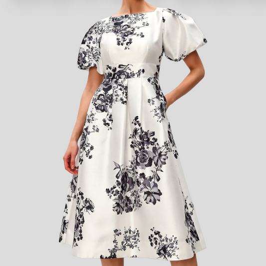 Elegant Short Sleeve Dress